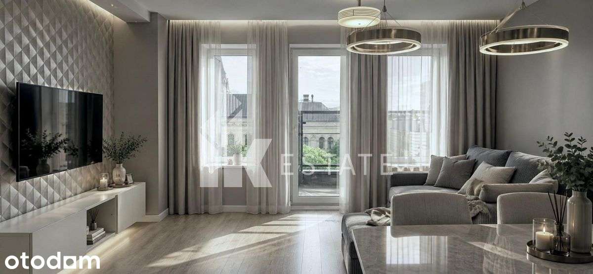 Nowoczesny apartament z widokiem na centrum Szczec