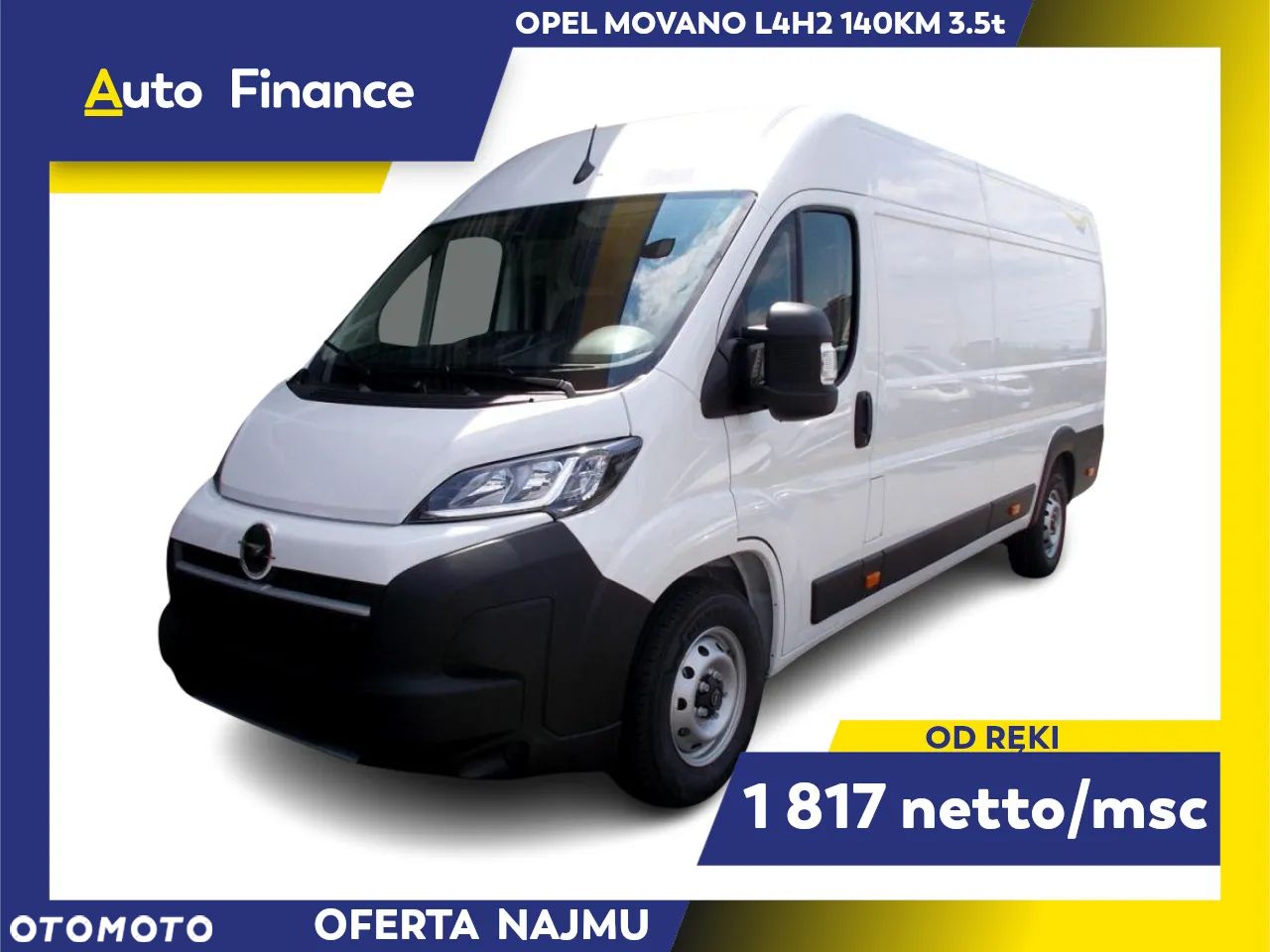 Opel Movano L4H2 140KM - 1