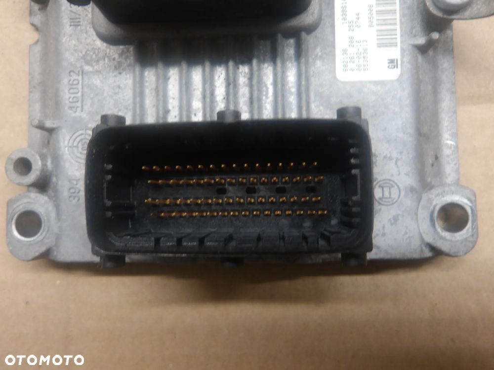 OPEL MERIVA A I LIFT 05-10 1.4B MODUŁ STEROWNIK SILNIKA 55353613 - 4