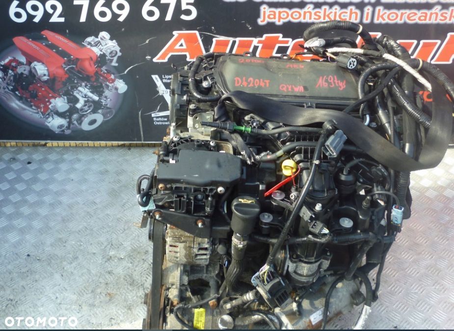 SILNIK KOMPLETNY FORD MK4 2.0 TDCI D4204T QXWA 169 TYS
