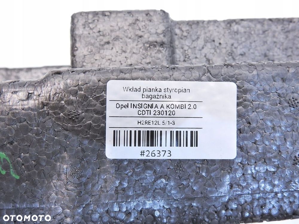 PIANKA STYROPIAN BAGAŻNIKA OPEL INSIGNIA A KOMBI - 6