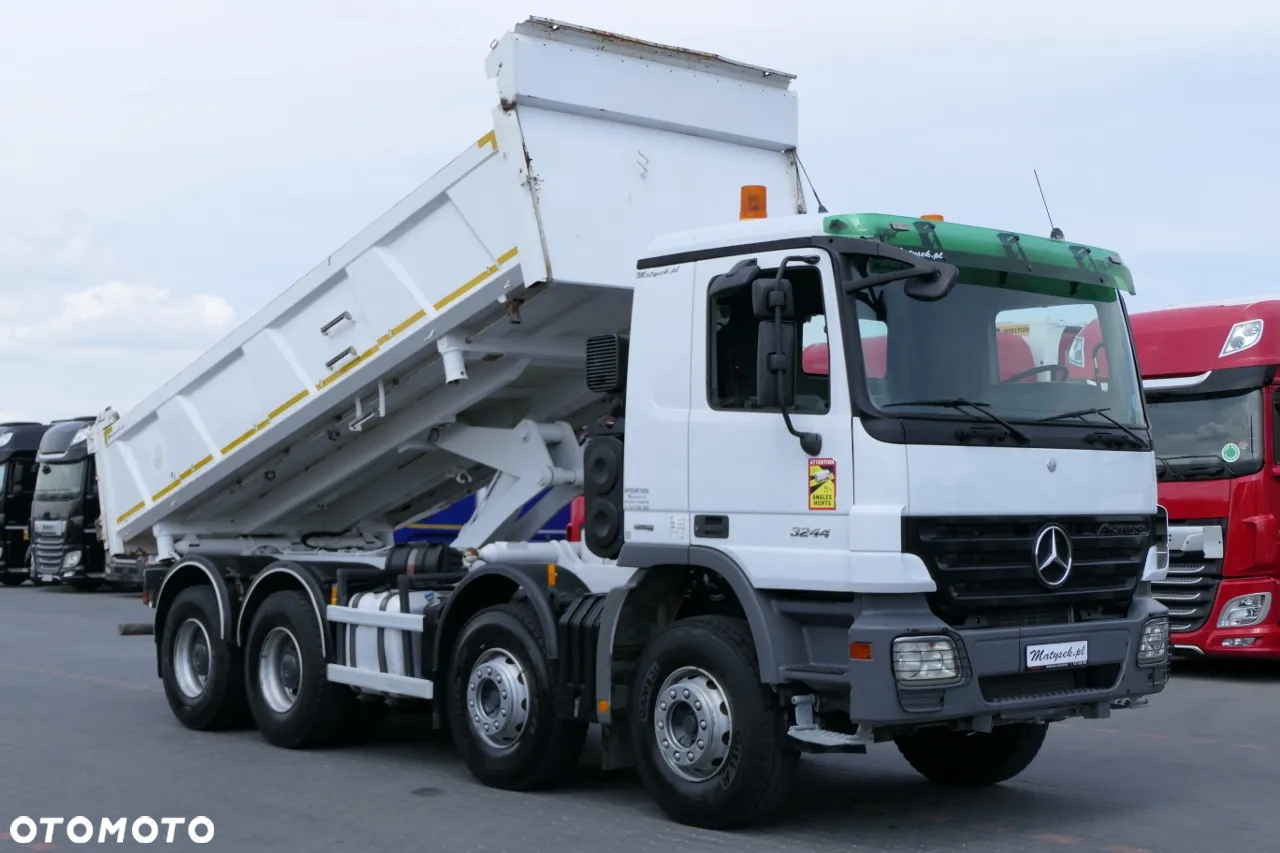 Mercedes-Benz ACTROS 32 440 / 8x4 / WYWROTKA + HYDROBURTA / EPS + SPRZĘGŁO / ŁADOWNOŚĆ : 18 TON - 4