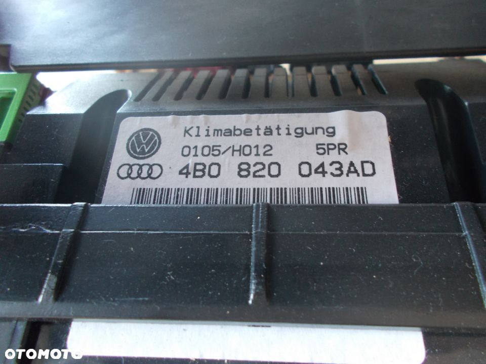 AUDI A6 C5 RAMKA RADIA + KLIMATRONIK 4B0858005L 4B0820043AD - 5
