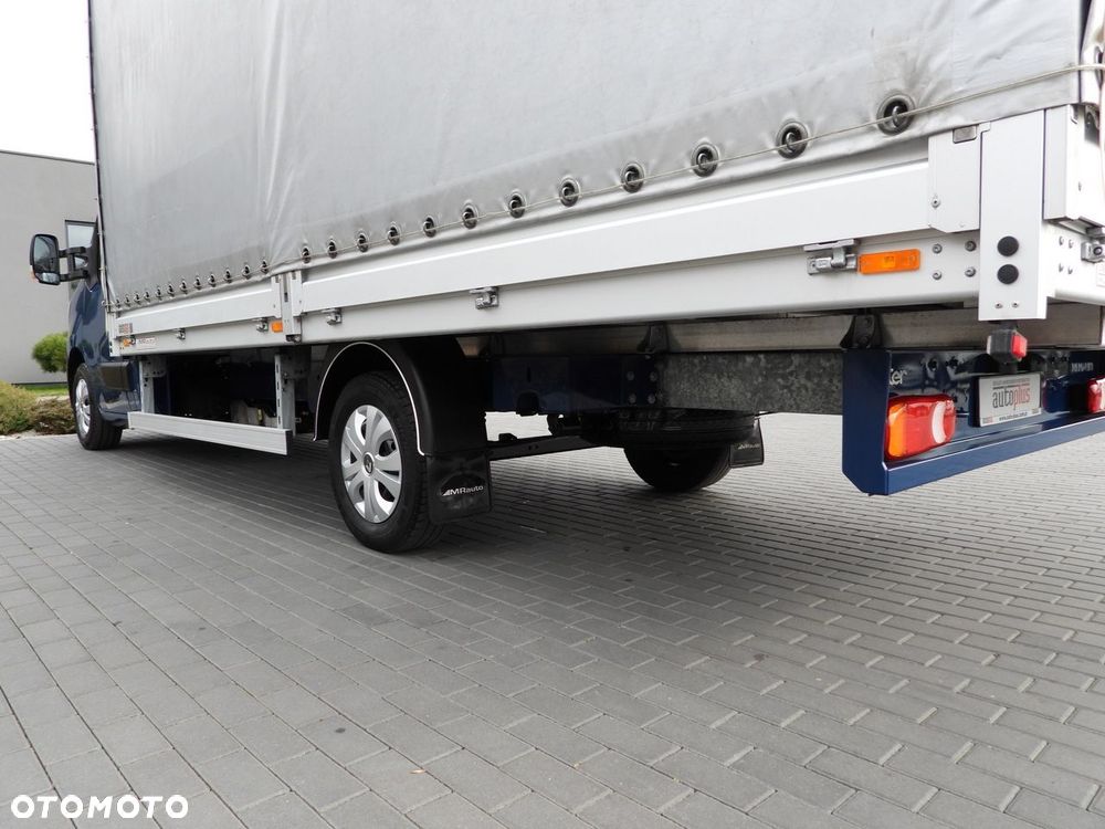 Renault MASTER PLANDEKA 10 PALET WEBASTO TEMPOMAT LEDY PNEUMATYKA KLIMATYZACJA  165KM - 18