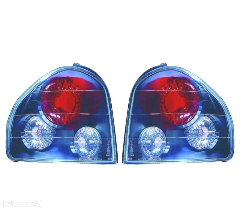 FAROLINS TRASEIROS HYUNDAI SANTA FE 00-06 PRETO - 1