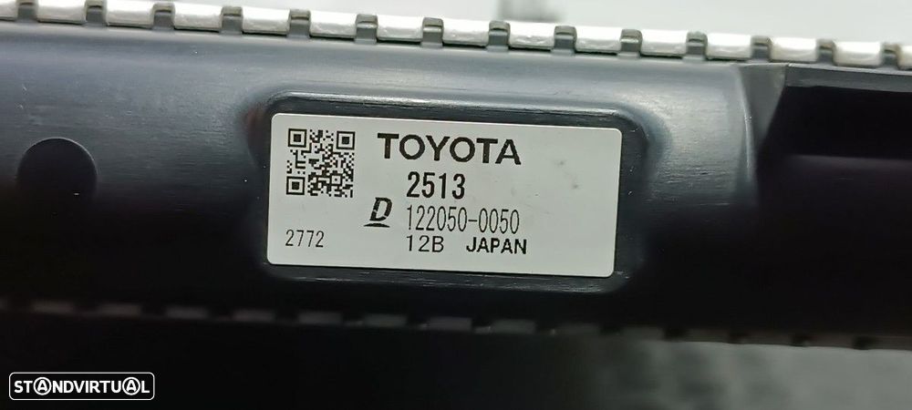 RADIADOR DE ÁGUA TOYOTA RAV 4 ADVANCE HYBRID - 3