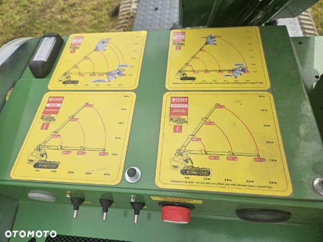 Befard miniżuraw gąsienicowy XM800 i XM1200 do 10,2m pick and carry - 12