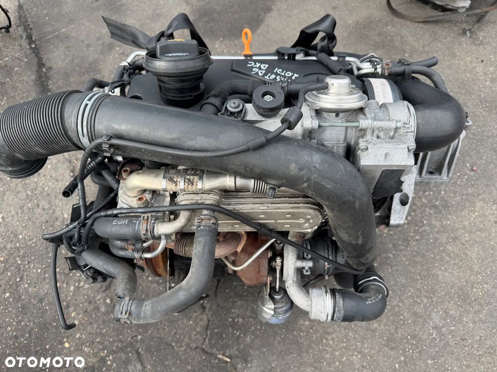 VW Passat B6 Audi Skoda 1,9 TDI silnik kompletny BKC - 2