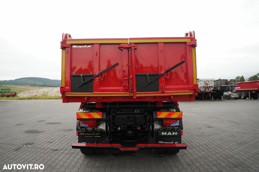 MAN TGS 35.400 / 8X4 / BASCULATOR CU 2 LATE / HIDRODECKER / MEILLER / AUTOMAT - 21