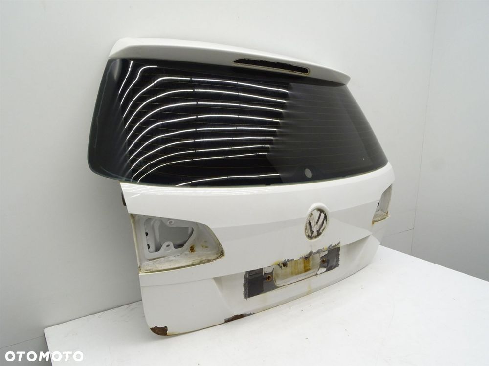 Szyba w klape tył tylna kombi lb9a 43r-001583 vw passat b7 - 2