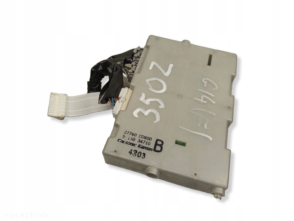 Sterownik Moduł Komputer klimatyzacji Nissan 350Z 27760CD800 - 7