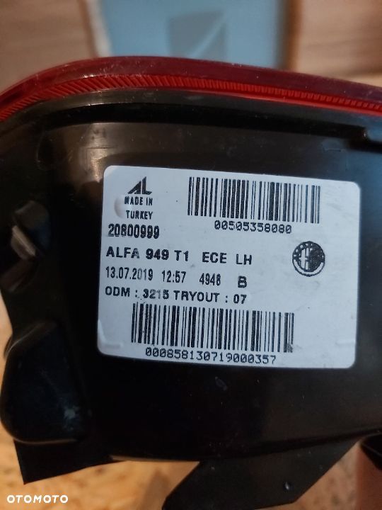 Lampa tylna lewa ALFA ROMEO Stelvio - 3