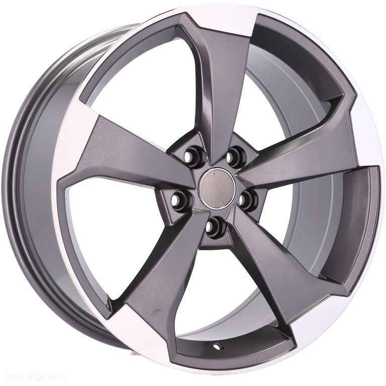 4x Felgi 17 m.in. do AUDI A3 8V 8Y A4 B6 B7 B8 B9 A5 B10 A6 C6 C7 C8 A8 D3 Q2 Q3 Q5 - XE351 (BY1491) - 3