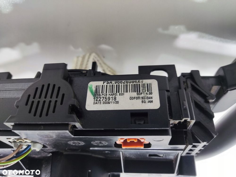 przełącznik zespolony świateł citroen jumpy expert scudo ii 96626584xt 07- - 8