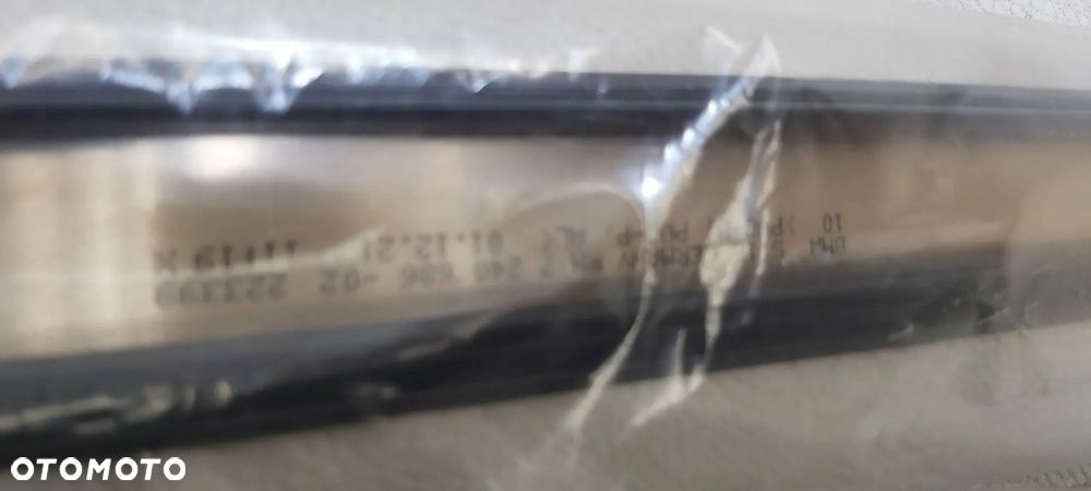 listwa dachowa dachu lewa prawa bmw f20 czarne nowe 51137319535 51137319536 - 9