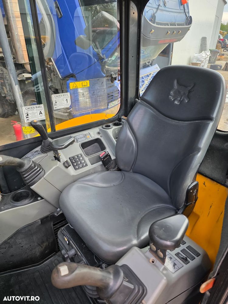 Bobcat E50 Miniexcavator pe senile 36kw /Kubota - 8