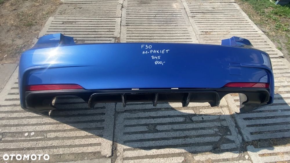 ZDERZAK TYŁ TYLNI BMW F30 M PAKIET KOLOR B45 - 1