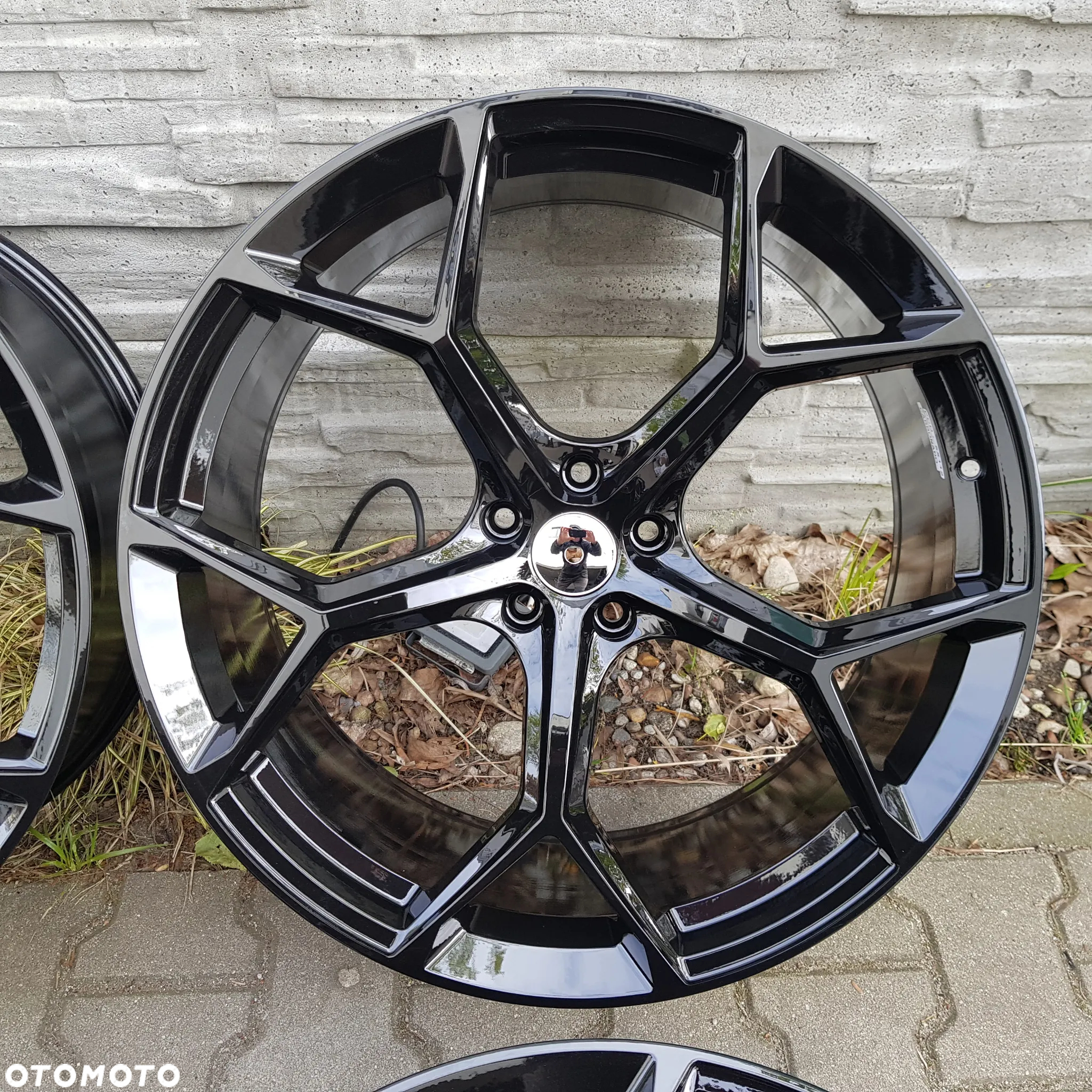 4x 9,5x22 ET25 5x112 Nowy komplet felg aluminiowych Audi Q7, Q8 VW TOUAREG - 3