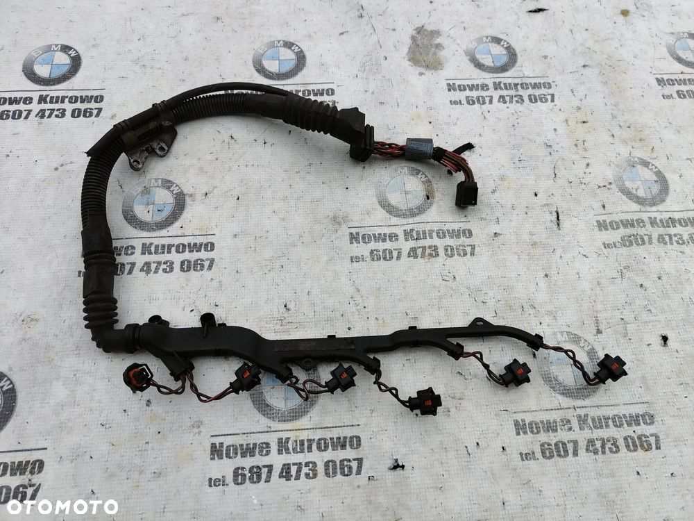 BMW E39 3.0d 2.5d Wiązka instalacja wtryskiwaczy 2249418 2249419 - 1