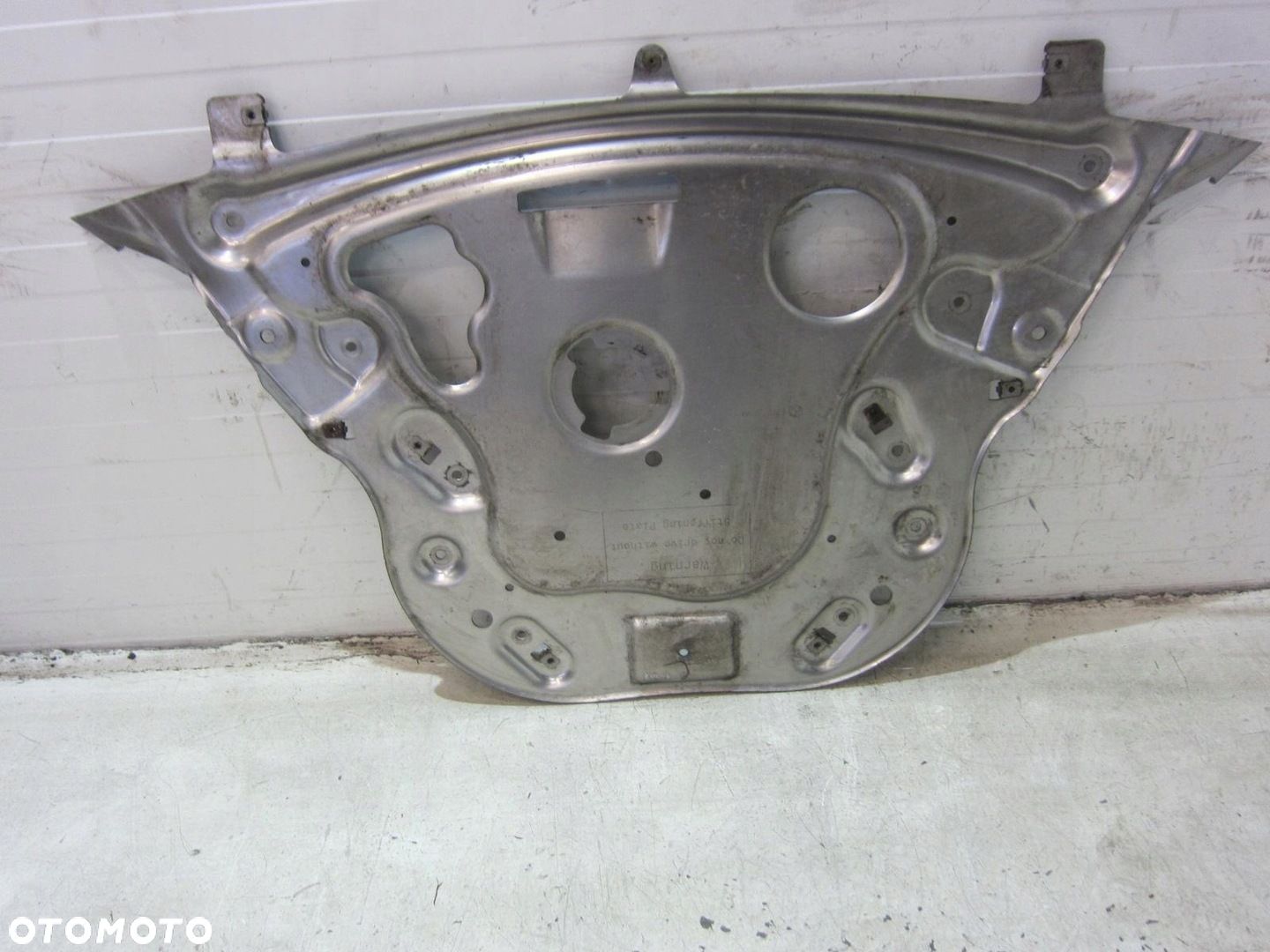 BMW 5 F10 F06 4X4 PŁYTA USZTYWNIAJĄCA OSŁONA POD SILNIK 31116777727 6777727 - 1