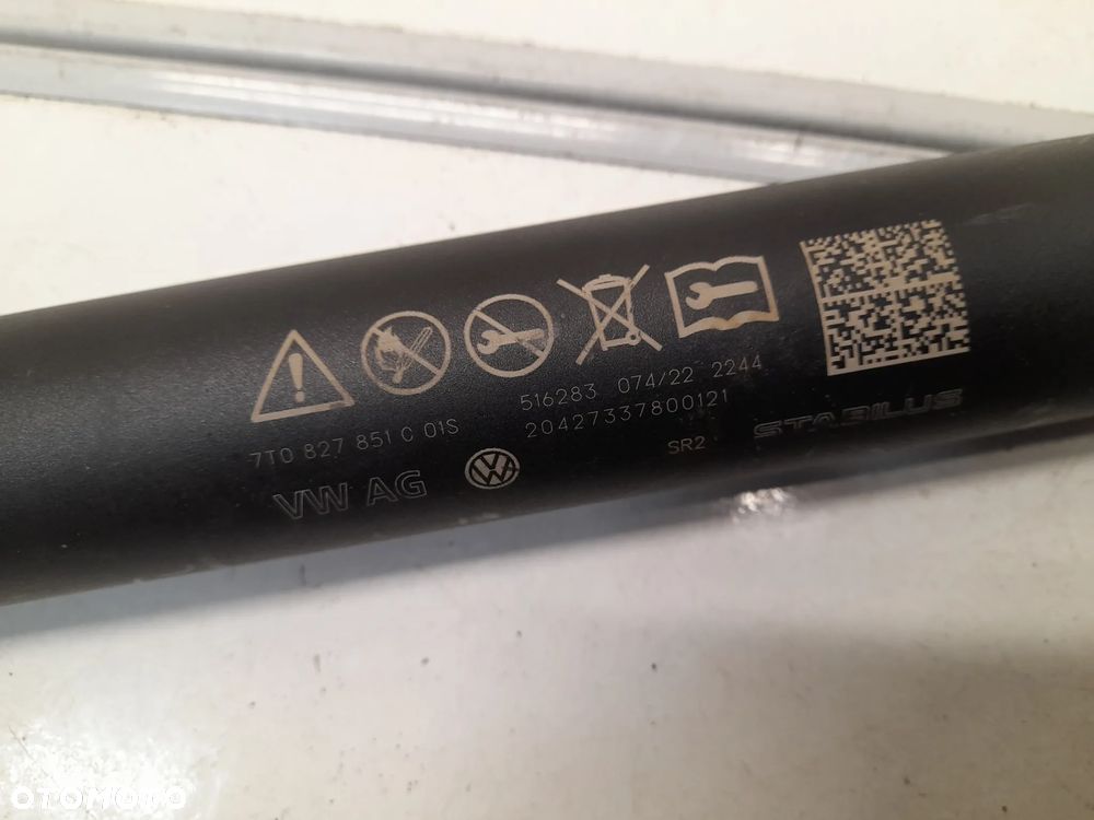 VW VOLKSWAGEN T7 SIŁOWNIK ELEKTRYCZNY KLAPY BAGAŻNIKA 7T0827851C - 2