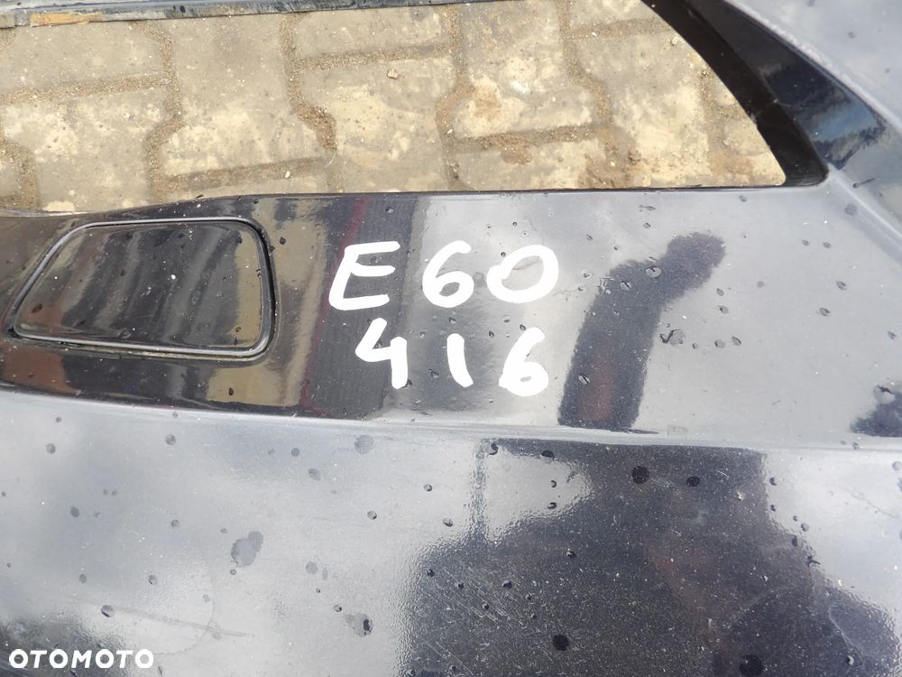BMW - E60 - KOLOR 416 - M PAKIET - LIFT - ZDERZAK PRZEDNI - ZDERZAK TYLNY - PROGI - KOMPLET - ORYGINAŁ - 5