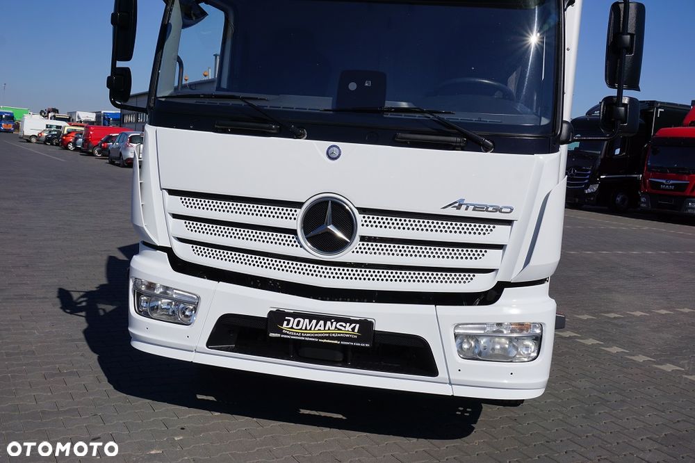 Mercedes-Benz ATEGO / 1221 / ACC / EURO 6 / KONTENER  + WINDA / 17 PALET - 24