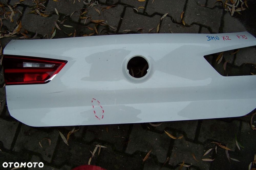 BMW X2 F39 nakładka na klapę bagaznika 7428466 - 2