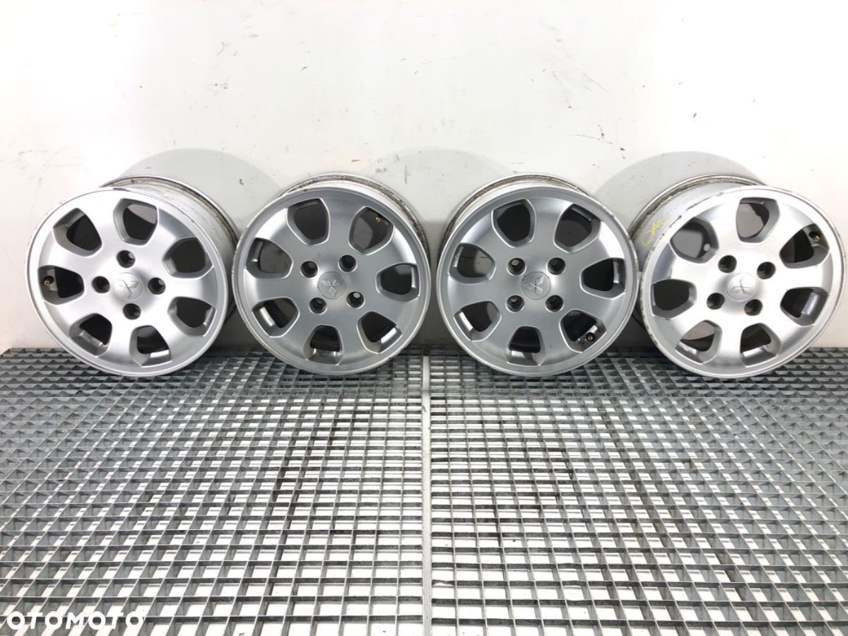FELGI ALUMINIOWE KOMPLET 15 4X114,3 66,6 ET46 - 609.00 PLN - MITSUBISHI COLT VI (Z3_A, Z2_A) 2002 - - 1
