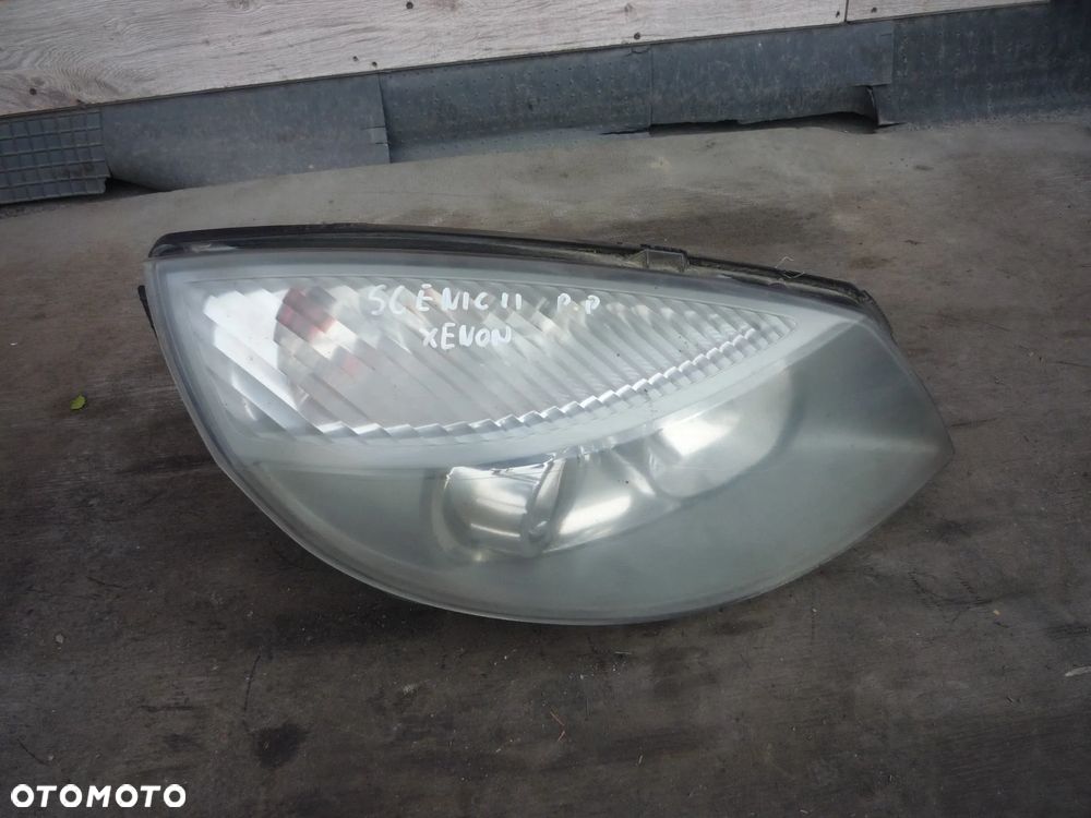 RENAULT SCENIC II LAMPA PRZEDNIA LEWA LUB PRAWA XENON - 6