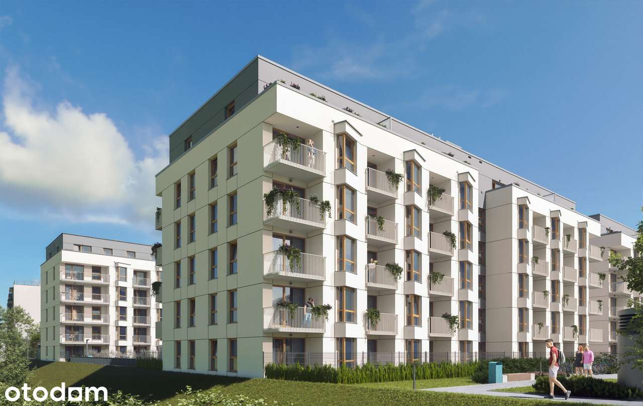 2-pokojowe mieszkanie 36m2 + balkon Bez Prowizji