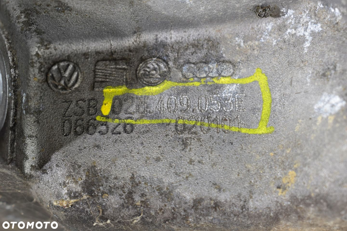 Reduktor Skrzyni Biegów AUDI TT A3 S3 8L TT 1.8 turbo 224KM 02M409053E - 8