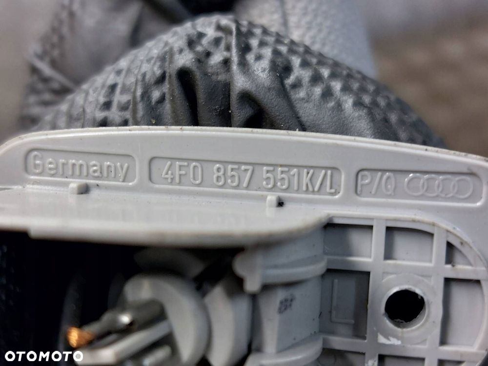 OSŁONA PRZECIWSŁONECZNA LEWA +  PRAWA AUDI A6 C6 4F0857551K 4F0857552K - 4