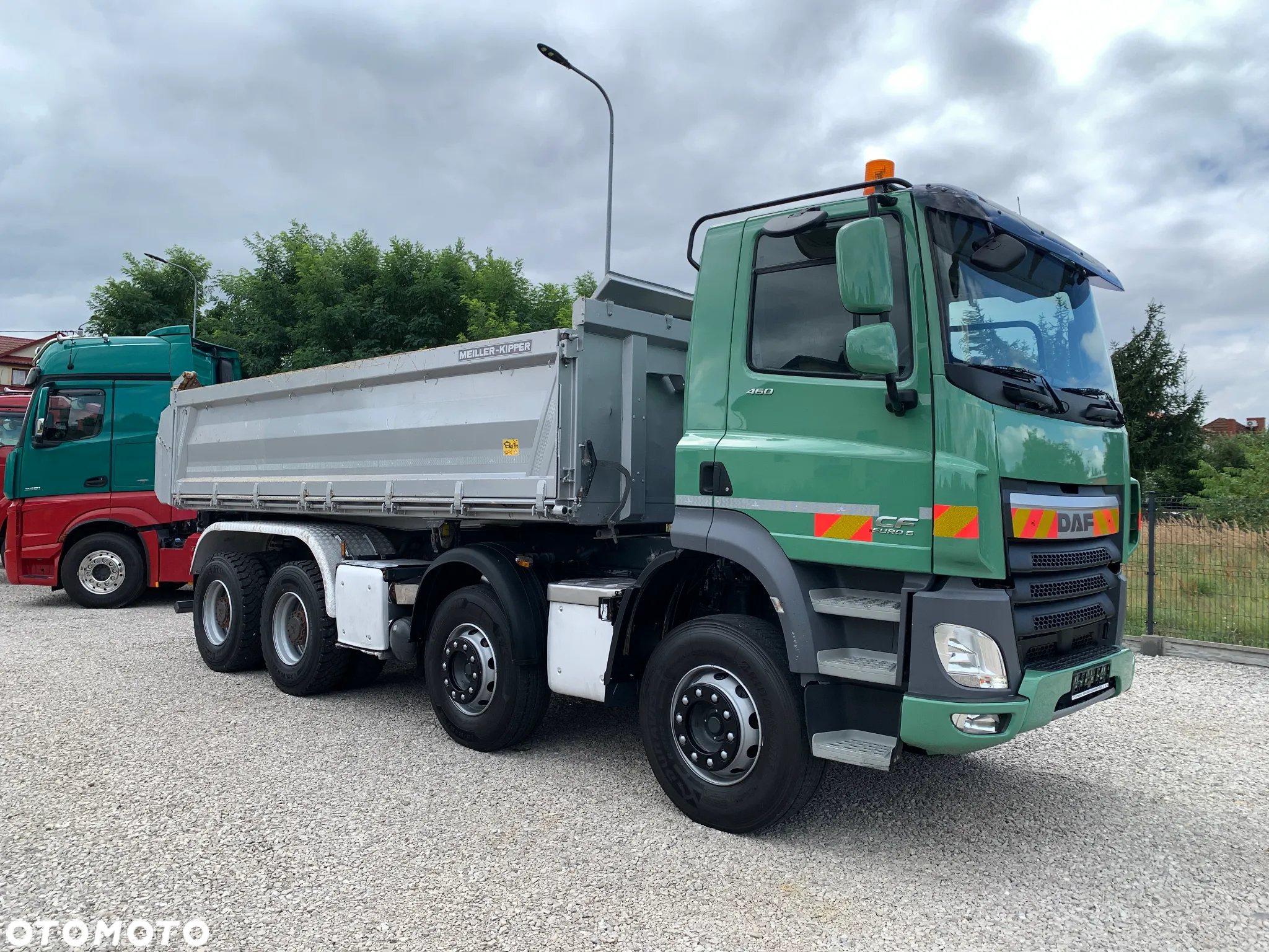 DAF CF 85.460, 8x4, MEILLER - BORDMATIC, DMC - 34T, - 2