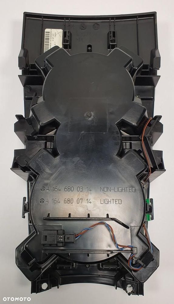 UCHWYT NA KUBKI CUPHOLDER DEKOR MERCEDES ML W164 A1646800314 A1646801814 - 8