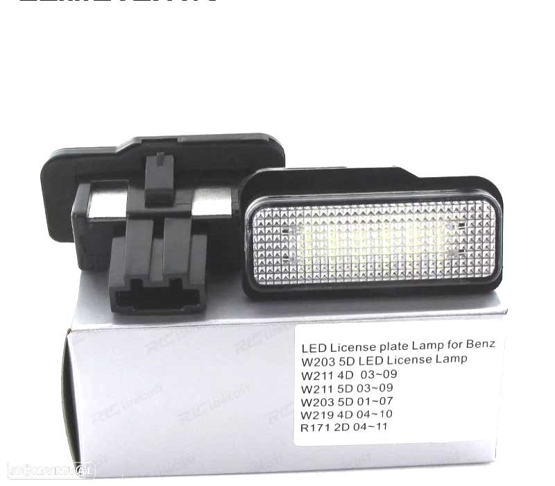 LUZ DE MATRICULA LED MERCEDES CLASSE CLS W219 04-10 - 2