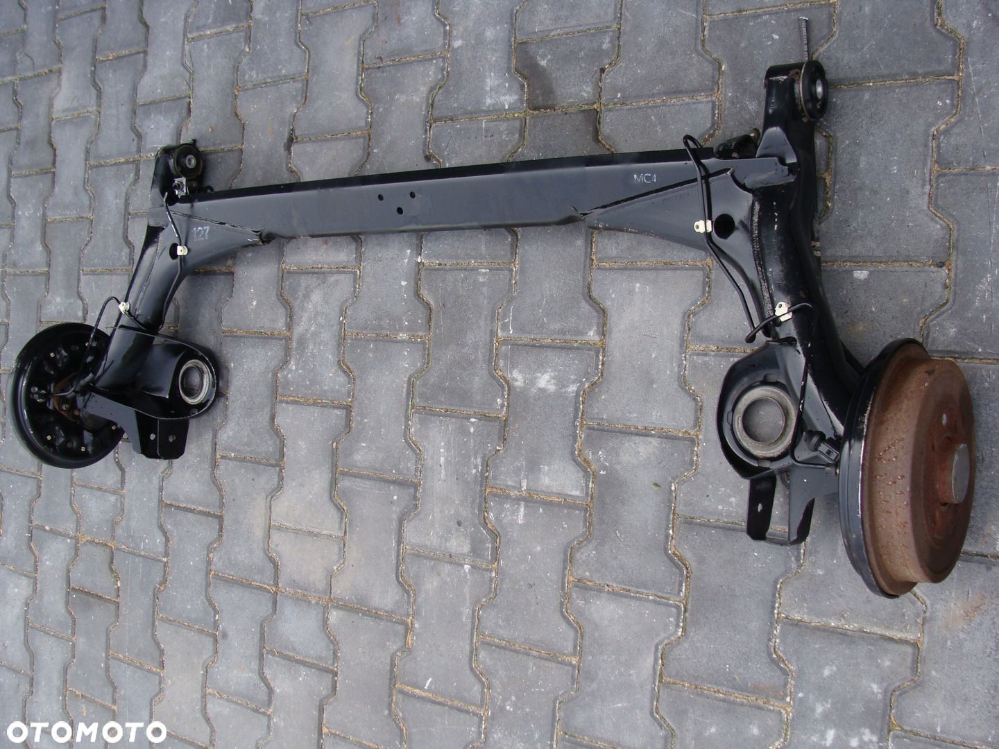 BELKA OŚ TYLNA VW LUPO SEAT AROSA BĘBEN ABS - 1
