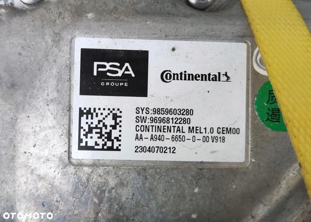 SILNIK ELEKTRYCZNY CITROEN C4 III e-C4 2020-2025 9859603280 10.545 KM - 7