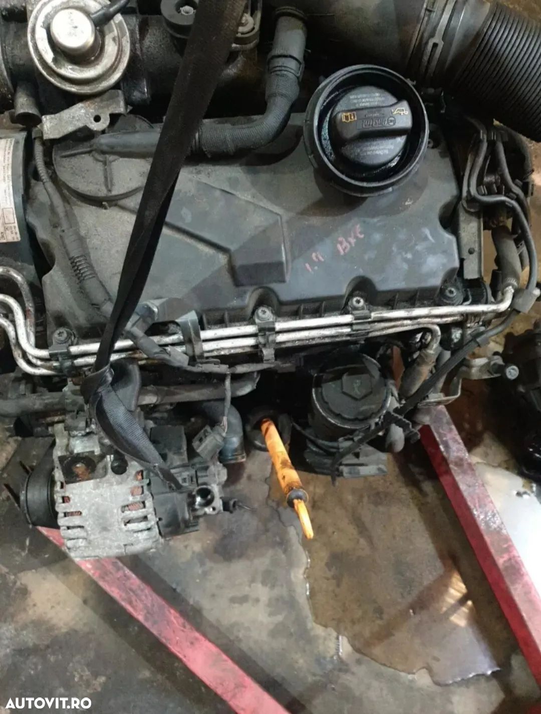 Motor 1.9 diesel BXE 2007 Audi Volkswagen Skoda Seat - 1