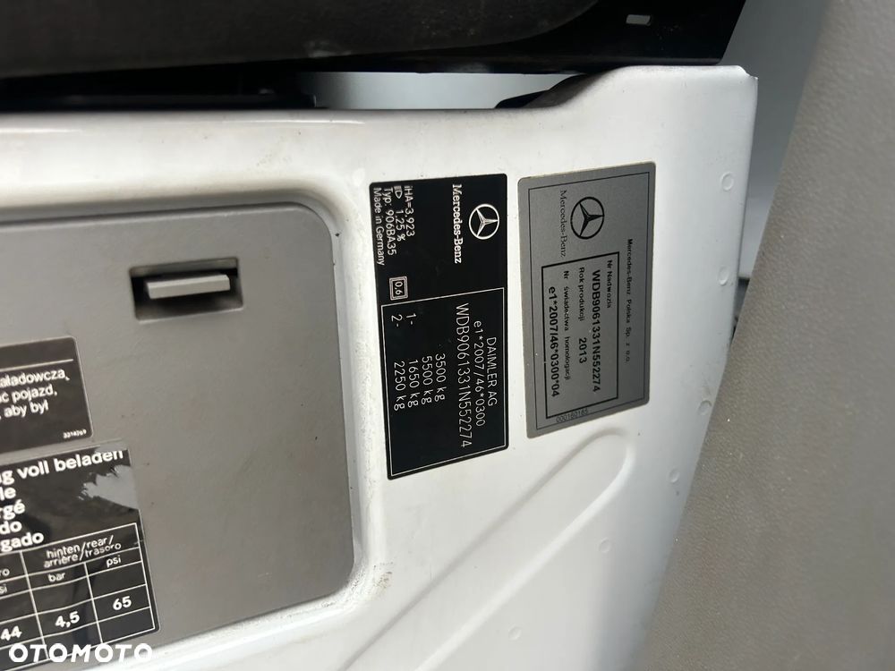 Mercedes-Benz SPRINTER 313 CDI / 4 SZTUKI / SKRZYNIA 3.40 M / ROZSTAW OSI 3.70 M / POLSKI SALON !! - 15