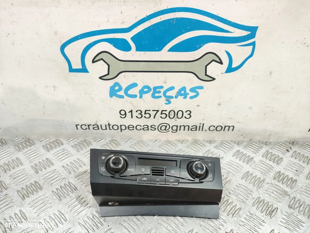 Display Sofagem Comando Chauffage Ar Condicionado AC Climatronic Continental VDO Audi A4 B8 A5 8T 8T2820043S A2C53307437 - 1