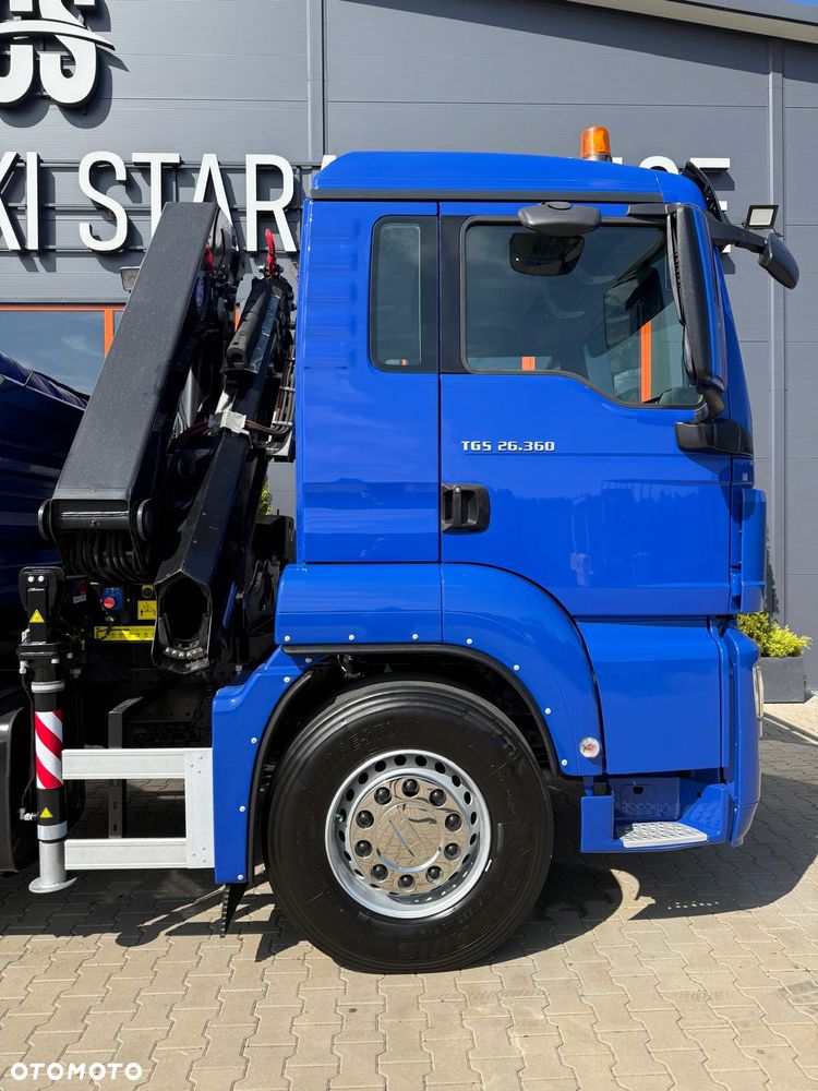 MAN TGM TGS TGX 26.360 // E5 // 6x2 6x4 // WYWROTKA 3-S // HMF 1420 K2 // kipper, krane, crane, żuraw, dźwig, wywrot - 28