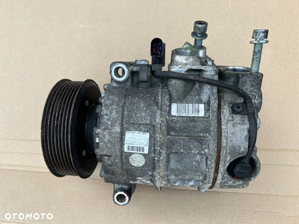 SPRĘŻARKA KOMPRESOR KLIMATYZACJI AUDI A8 D3 W12 6.0 BHT 4E0260805T