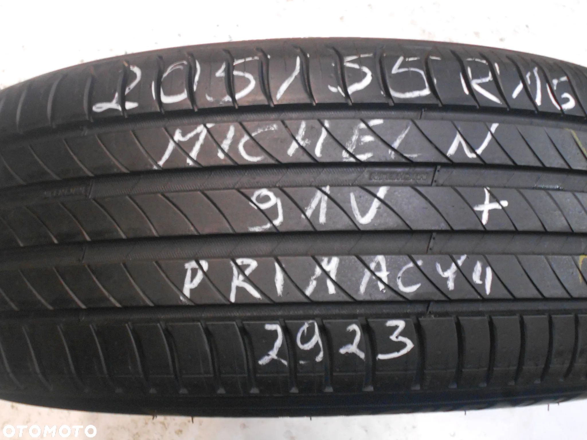 OPONA POJEDYNKA 205/55R16 MICHELIN PRIMACY 4 DOT 2923 8MM - 1