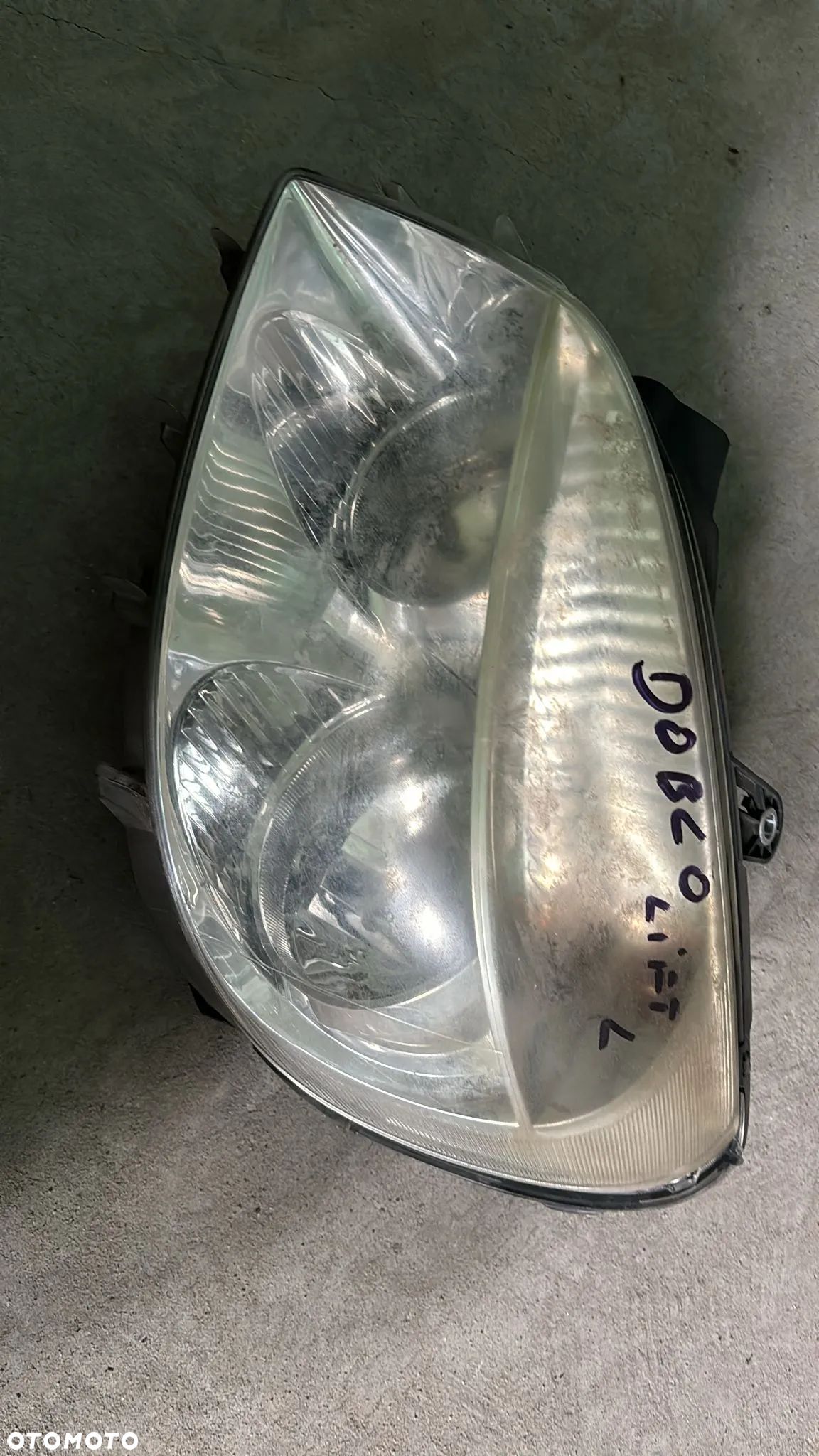 Fiat Doblo l lift lampa lewa  Oryginał.2005-2009 - 1