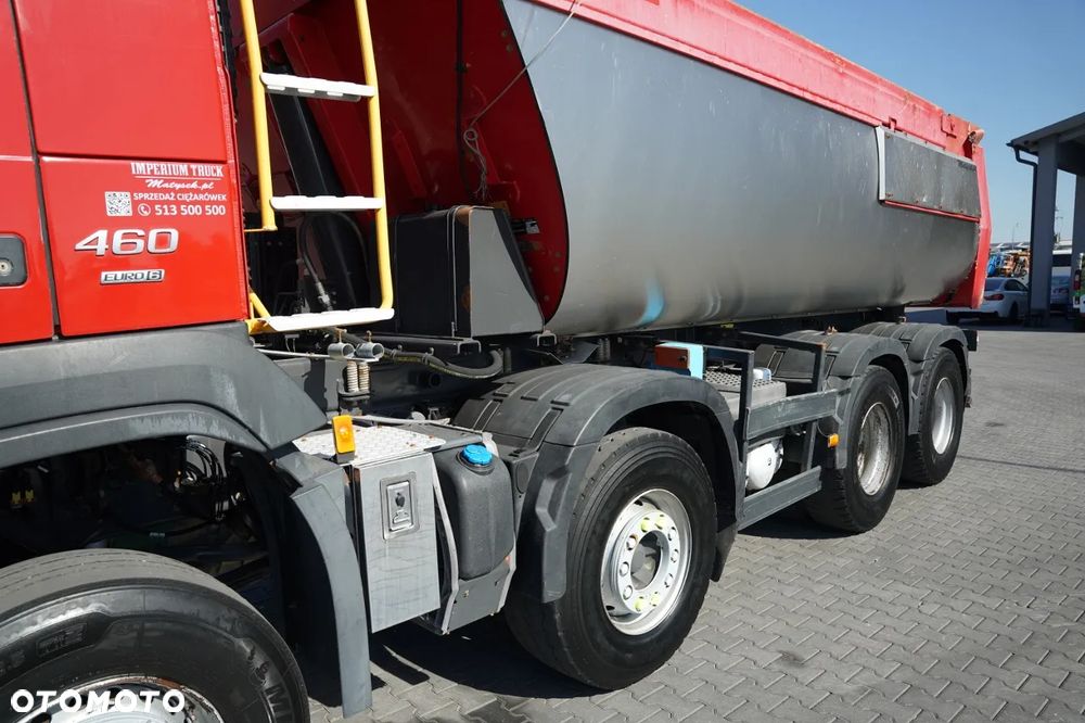 Volvo FMX 460 / 8x4 / WYWROTKA TYLNOZSYPOWA / HYDROKLAPA / I-SHIFT / PLANDEKA ELEKTRYCZNA / EURO 6 / - 15