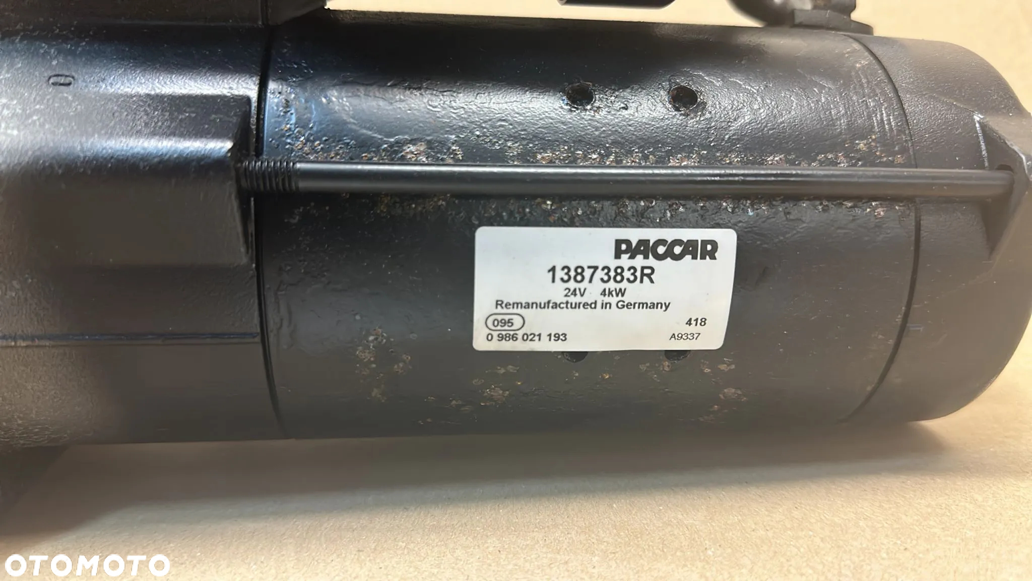 Nowy rozrusznik  DAF LF Paccar 1387383R 24V - 2