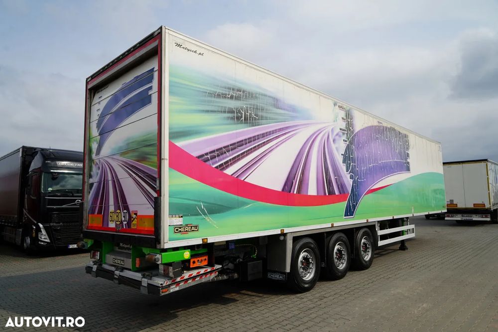 Chereau REFRIGERAT / THERMO KING SLXE 400 / AXĂ RIDICATĂ / DHOLLANDIA LIFT 3.000 KG / OBLOANĂ ELECTRICĂ / SAF - 6