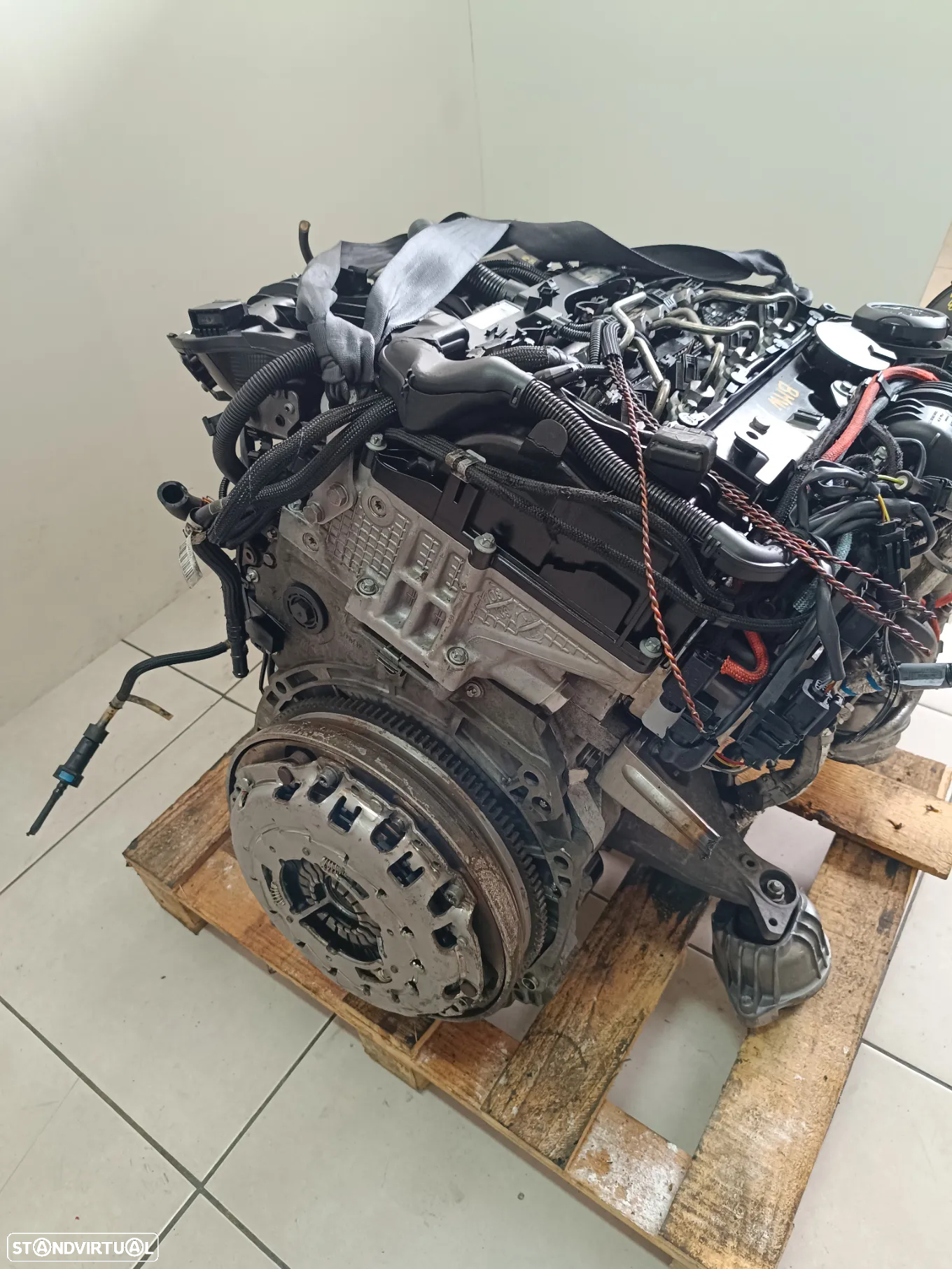 Motor BMW 123D bi-turbo 204cv  N47 caixa 6 velocidades GS6-53DZ JGG - 7