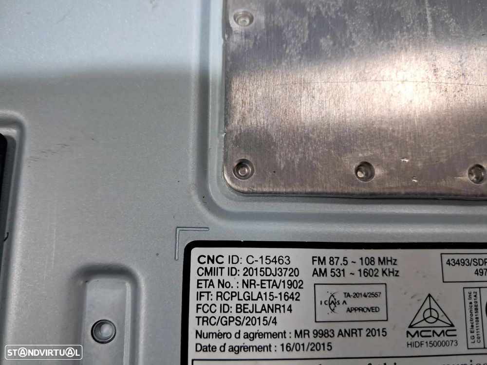 Radio Renault Megane 4 IV - 5